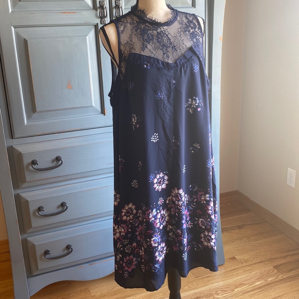 Pretty floral summer dress